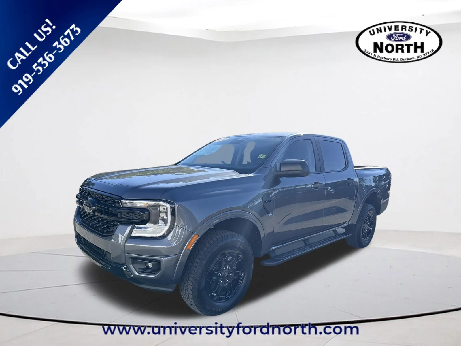 Used 2025 Carbonized Gray Metallic Ford XLT image 3
