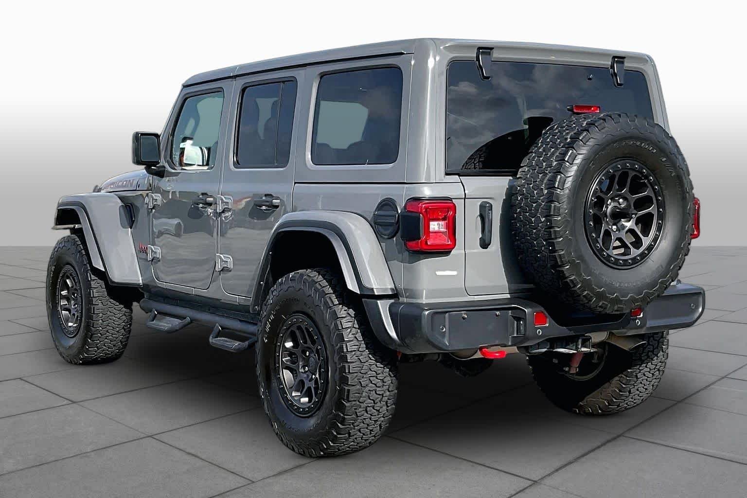 Certified Used 2021 Sting Gray Clearcoat Jeep Unlimited Rubicon image 12