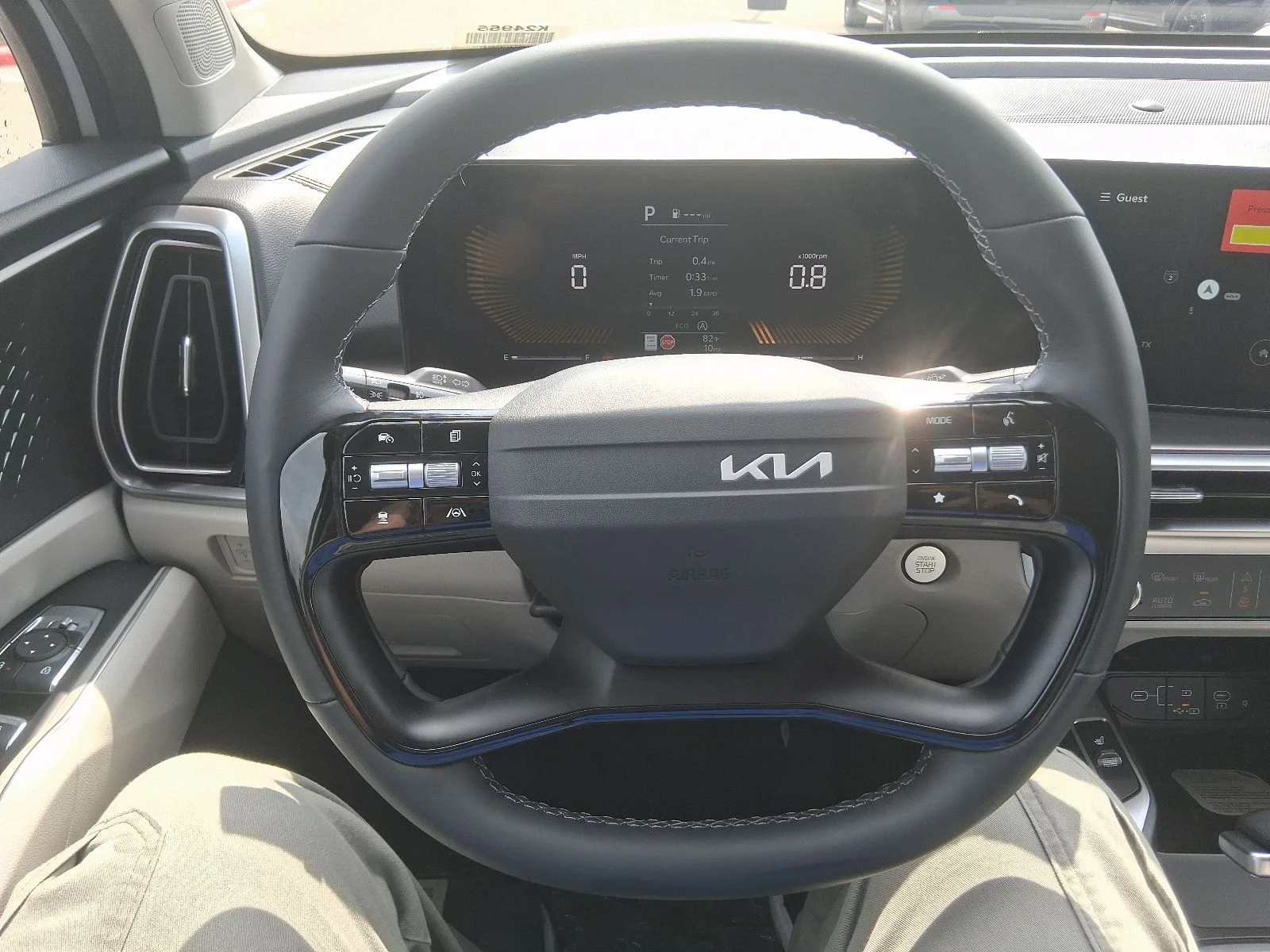 New 2026 White Kia EX image 8