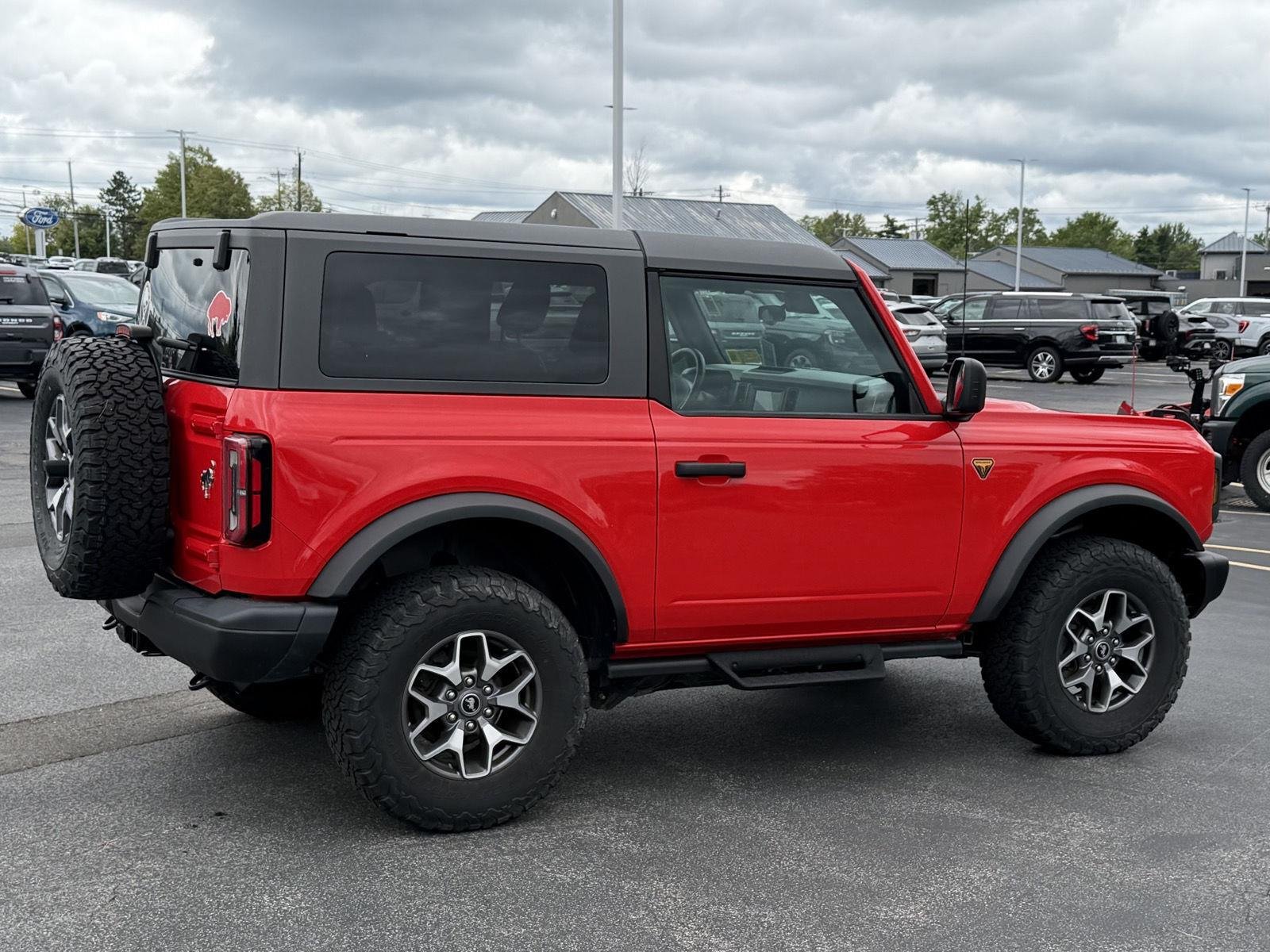 Used 2023 Race Red Ford Badlands Advanced image 4