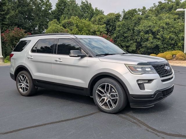 Used 2018 Ford Explorer Sport with VIN 1FM5K8GTXJGB43489 for sale in Gainesville, GA
