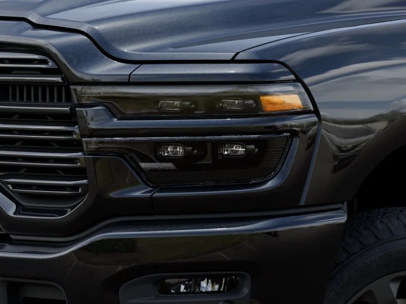 New 2026 Diamond Black Crystal Pearl-Coat Exterior Paint RAM Laramie image 36