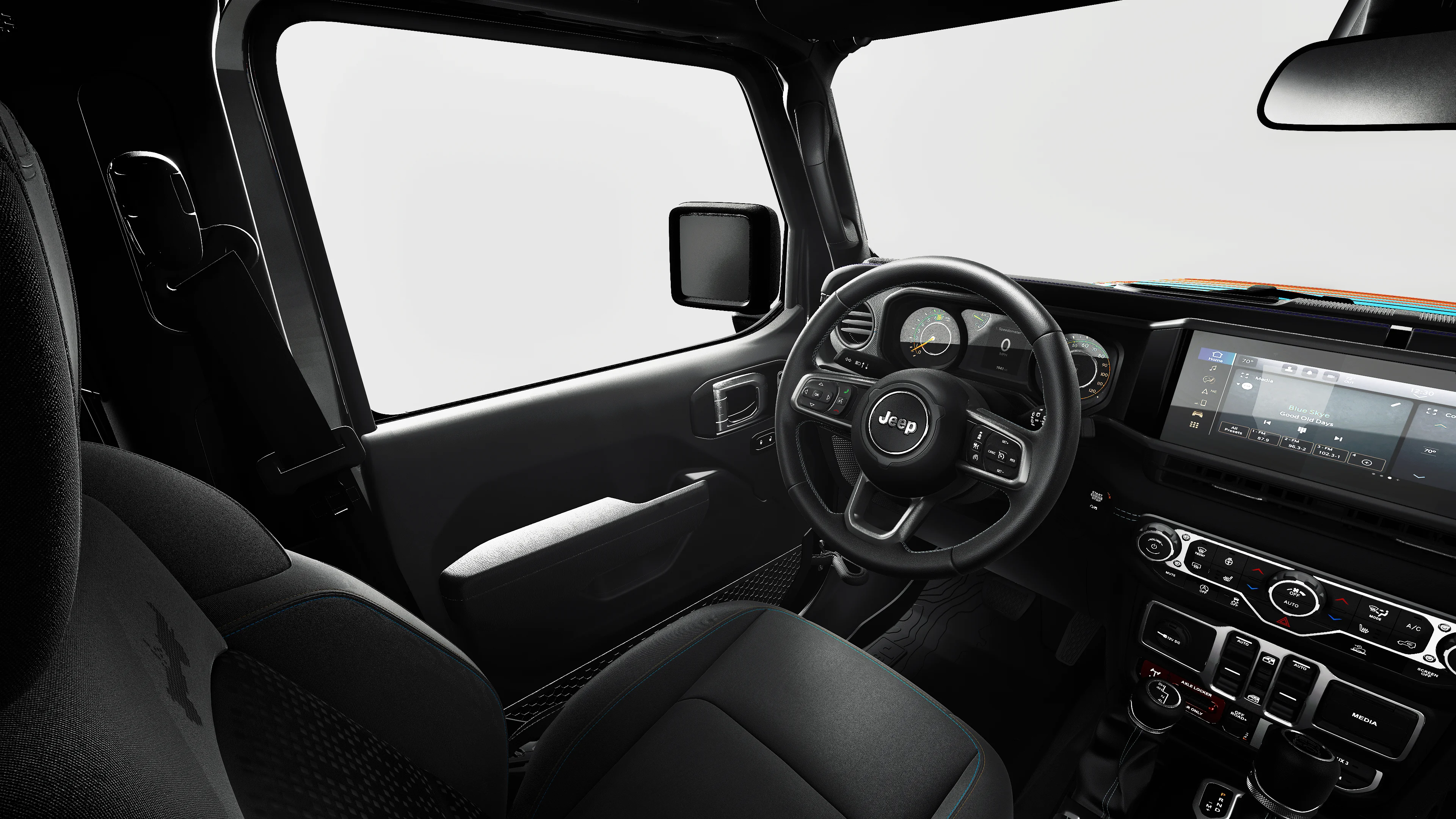 New 2027 Black Clear-Coat Paint Jeep Rewind image 8