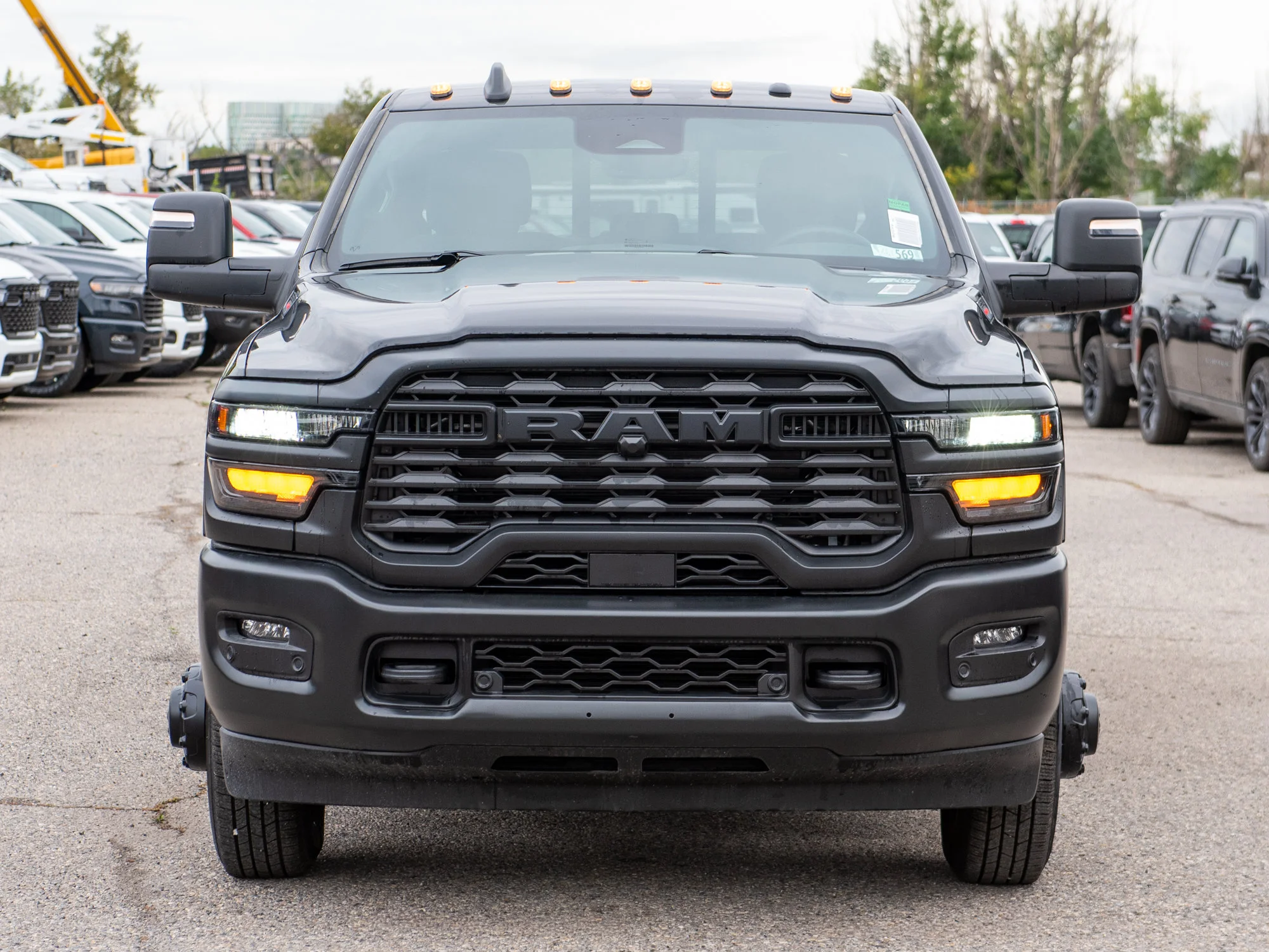 New 2026 Black RAM Tradesman* Crew Cab 4x4, 8