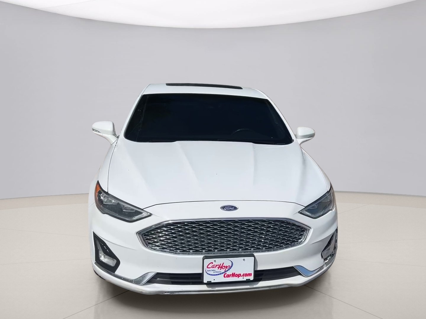 Used 2020 White Ford TITANIUM image 8