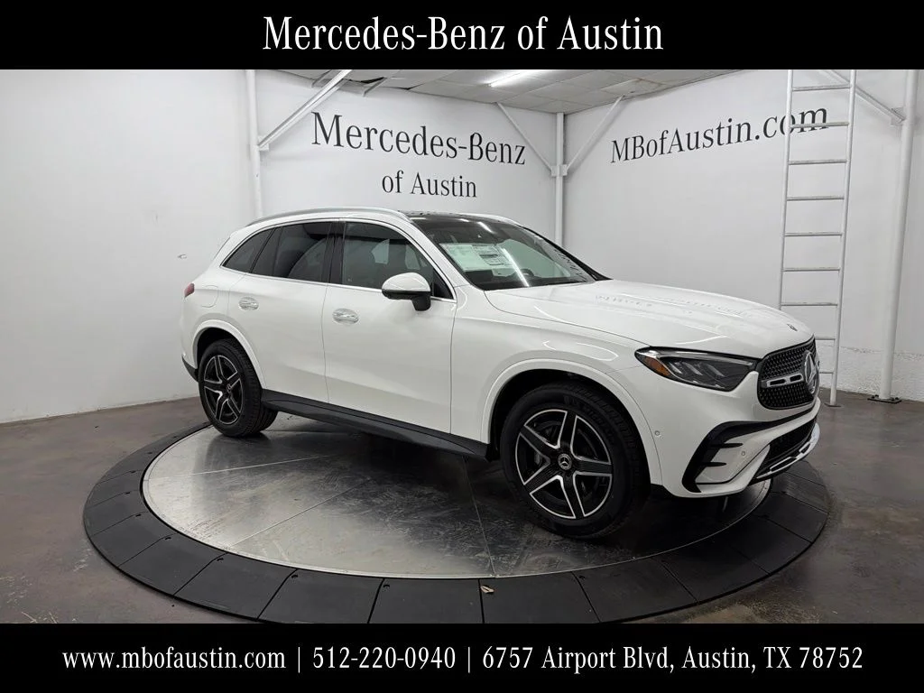 New 2026 White Mercedes-Benz GLC 300 image 1
