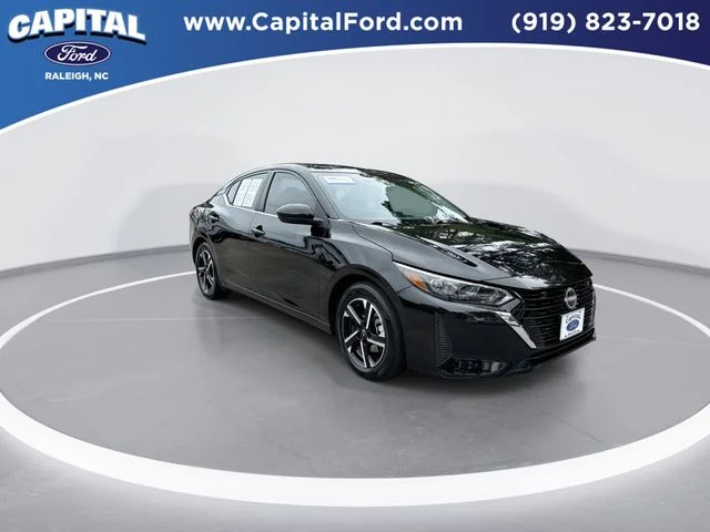 Used 2025 Black Nissan SV image 2