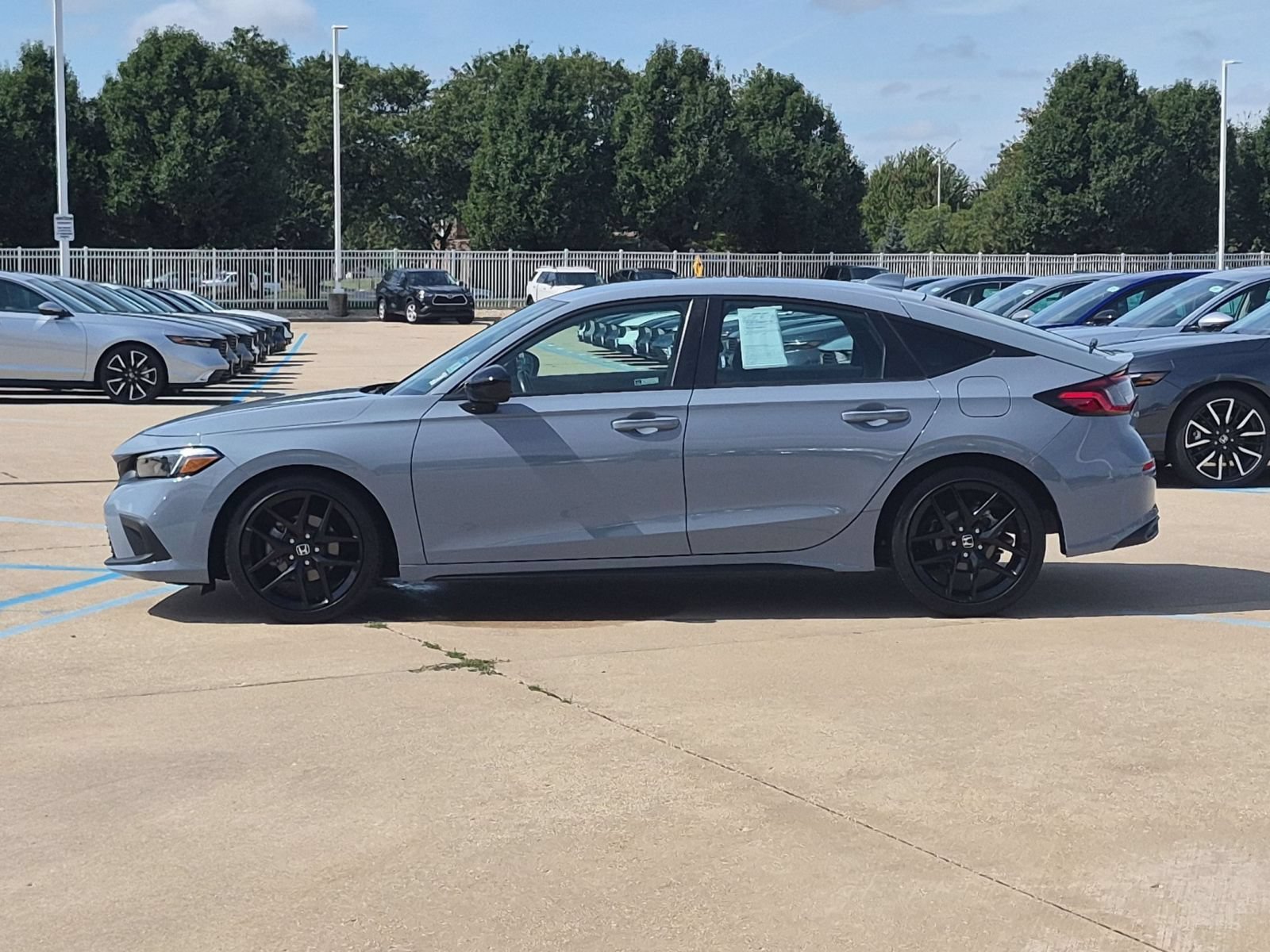 Certified Used 2024 Gray Honda Sport image 9