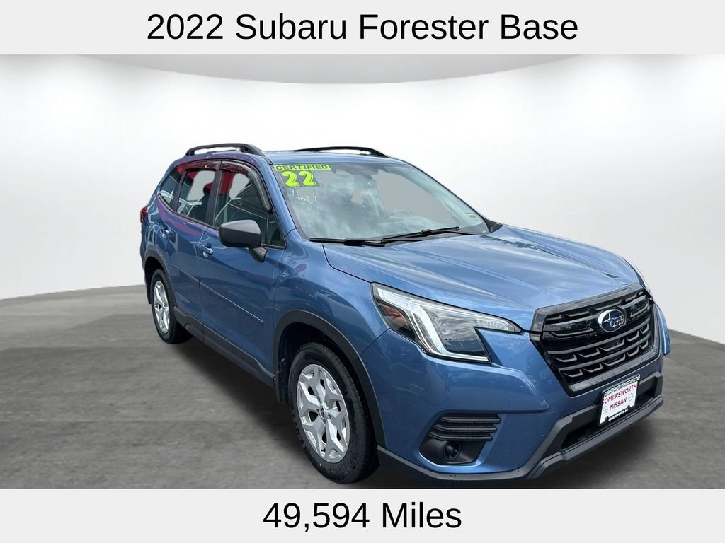 Used 2022 Blue Subaru Base image 3