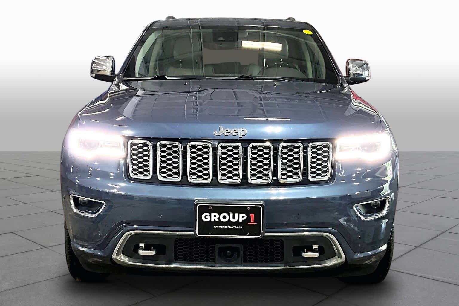 Used 2021 Slate Blue Pearlcoat Jeep Overland image 4