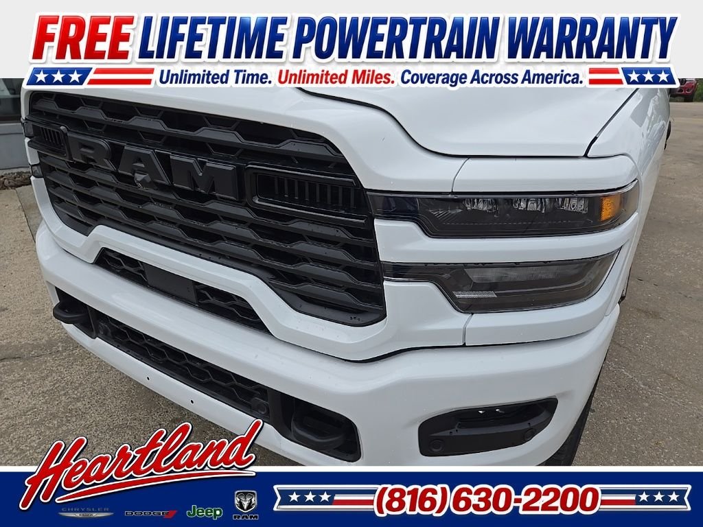 New 2026 Bright White Clear-Coat Exterior Paint RAM Big Horn image 19