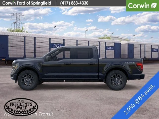 New 2026 Agate Black Metallic Ford STX® image 4