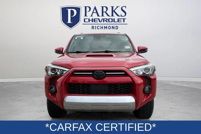 Used 2021 Red Toyota TRD Off-Road Premium image 2