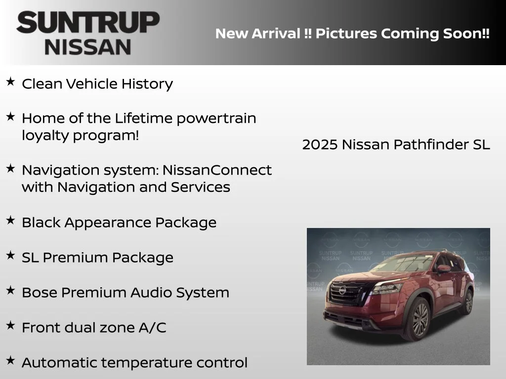 Certified Used 2025 Red Nissan SL image 6