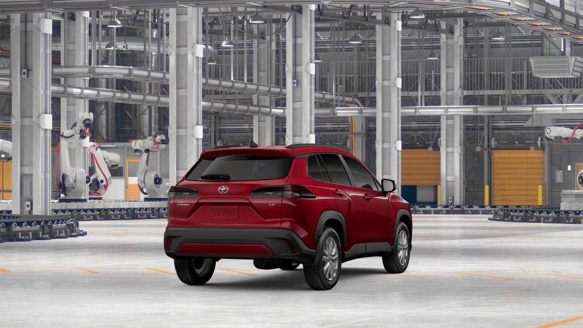 New 2026 Soul Red Crystal Toyota LE image 9