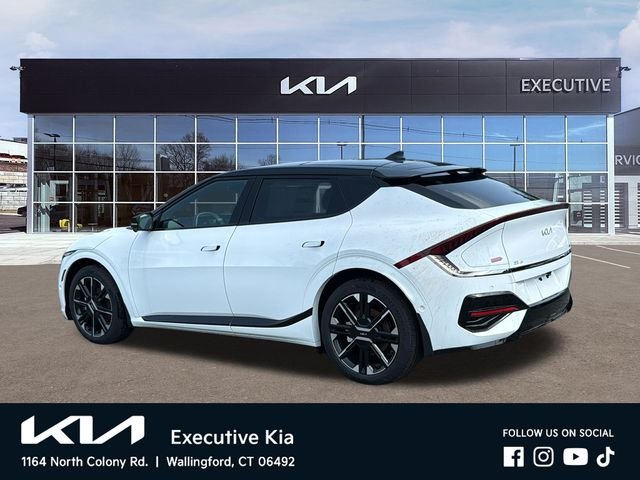 New 2026 Glacial White Pearl / Black Ro Kia GT-Line AWD image 6