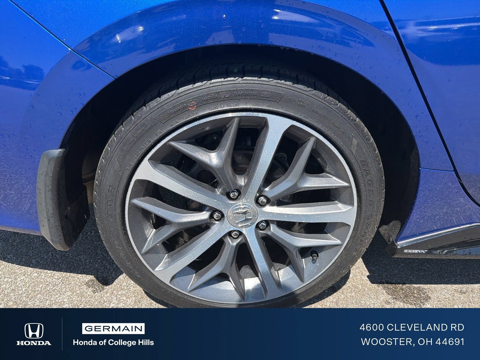 Certified Used 2023 Aegean Blue Metallic Honda 1.5T 4D TOURING image 31