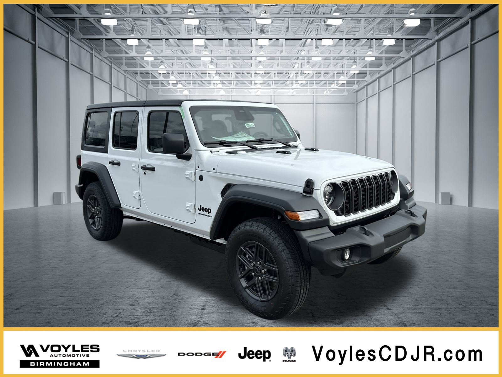 New 2026 Bright White Clearcoat Jeep Sport S image 1