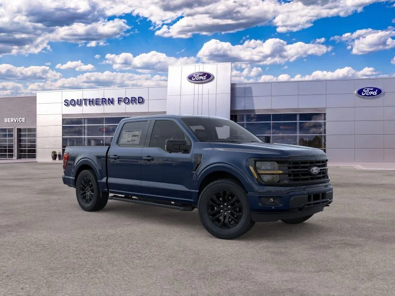 New 2026 Antimatter Blue Metallic Ford XLT image 30