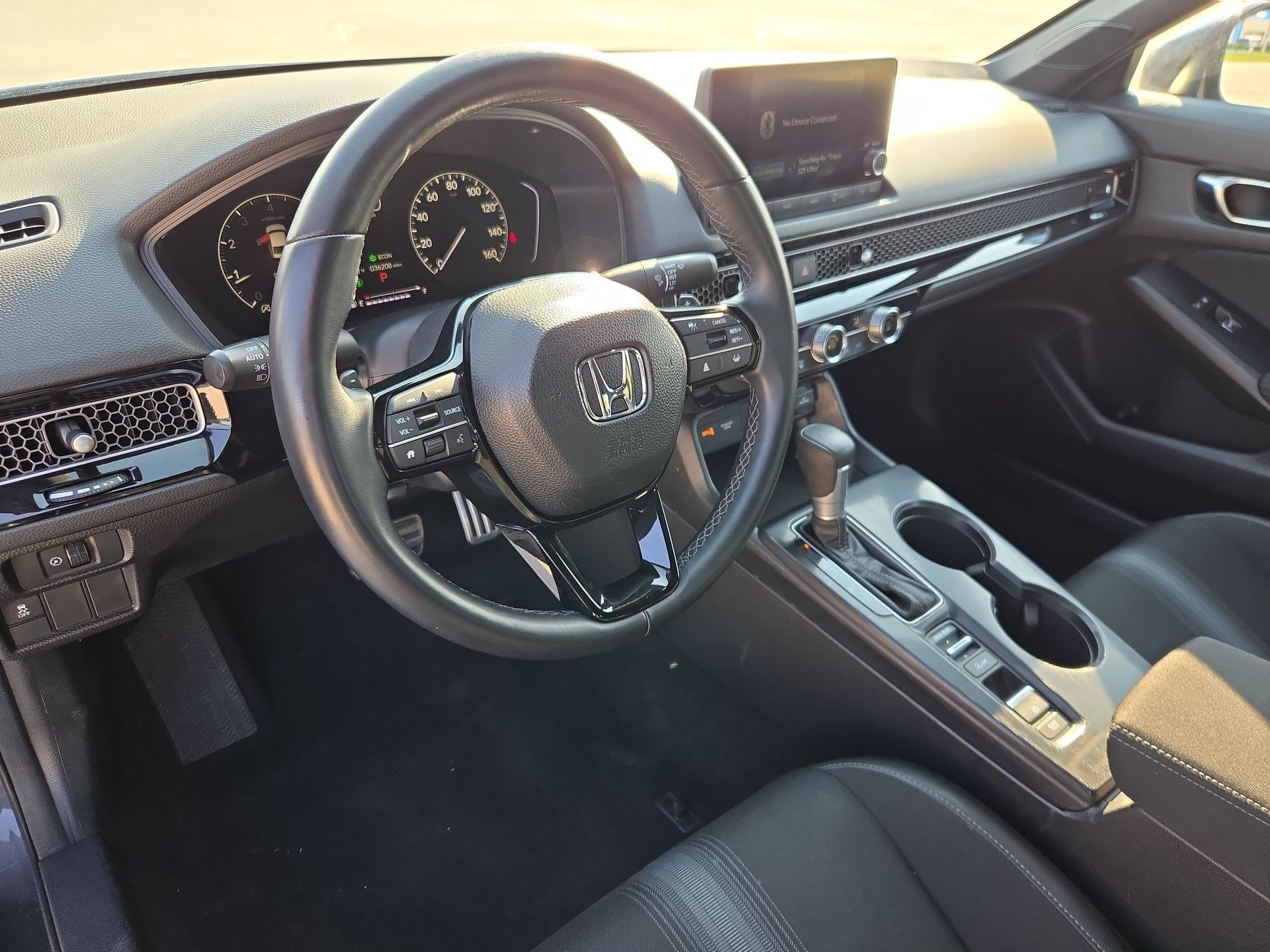 Certified Used 2025 Meteorite Gray Metallic Honda 4D SPORT image 44