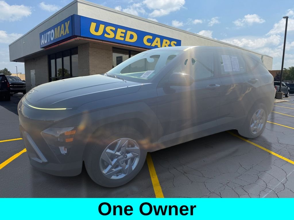 Used 2024 Denim Blue Pearl Hyundai SE image 1