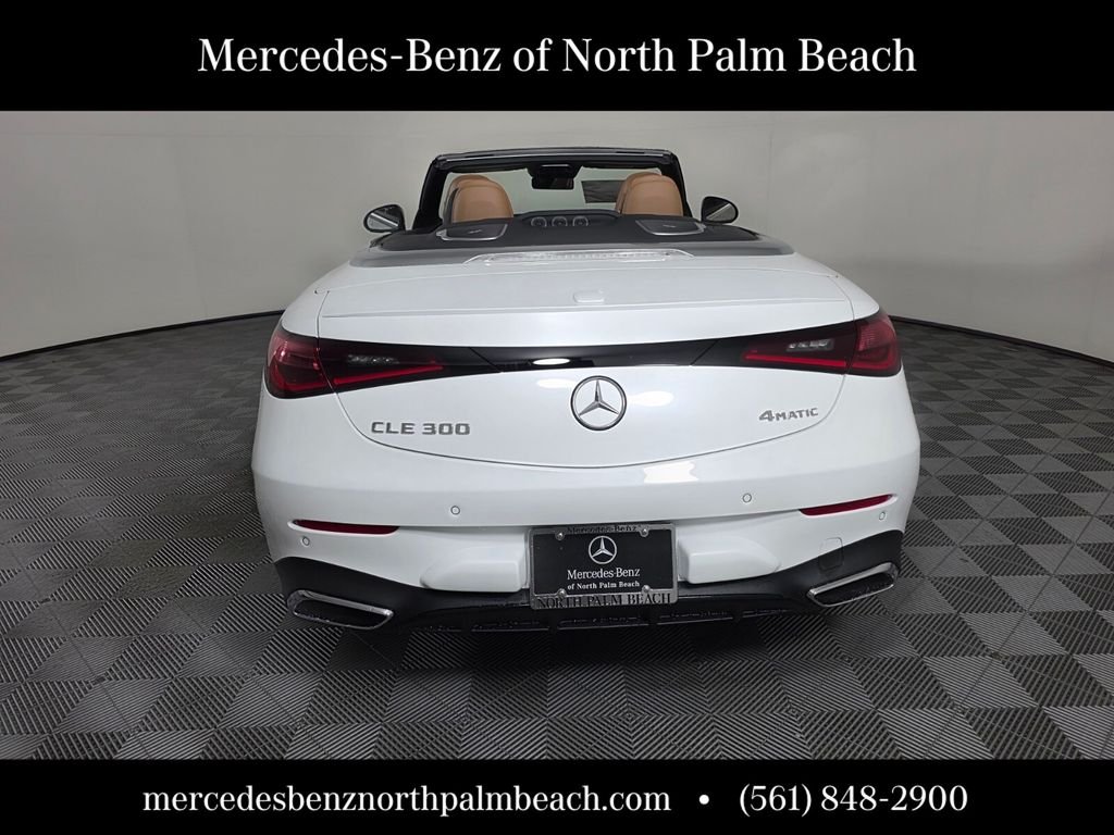 New 2027 MANUFAKTUR Moonlight White Metallic Mercedes-Benz CLE 300 image 5