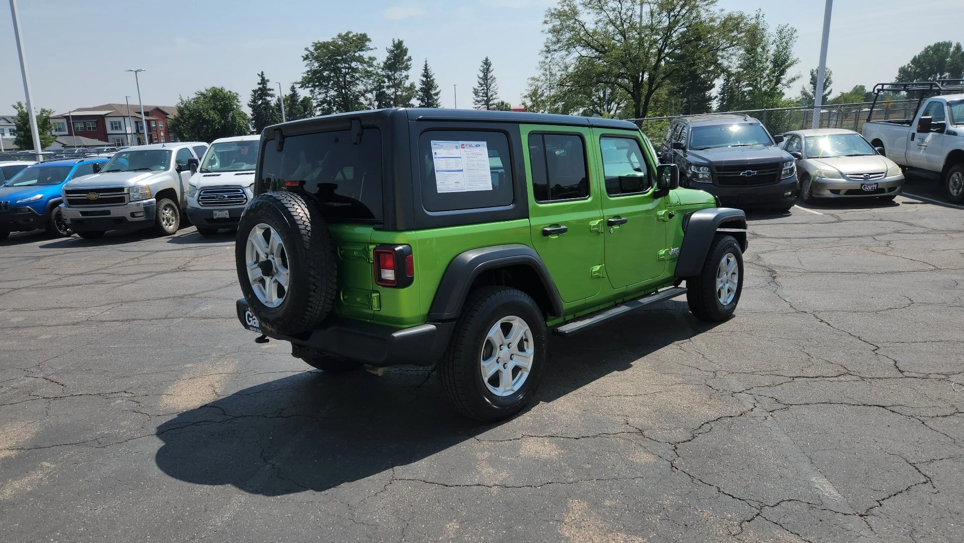 Certified Used 2018 Mojito! Clearcoat Jeep Sport S image 8