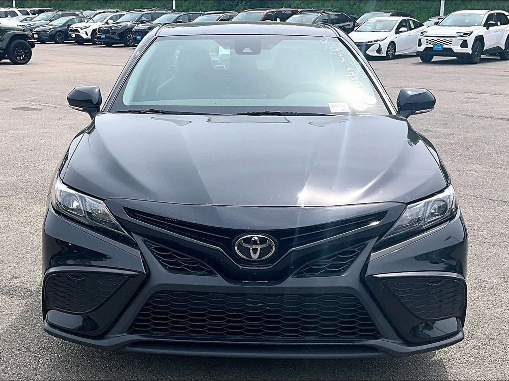 Used 2024 Black Toyota SE image 2