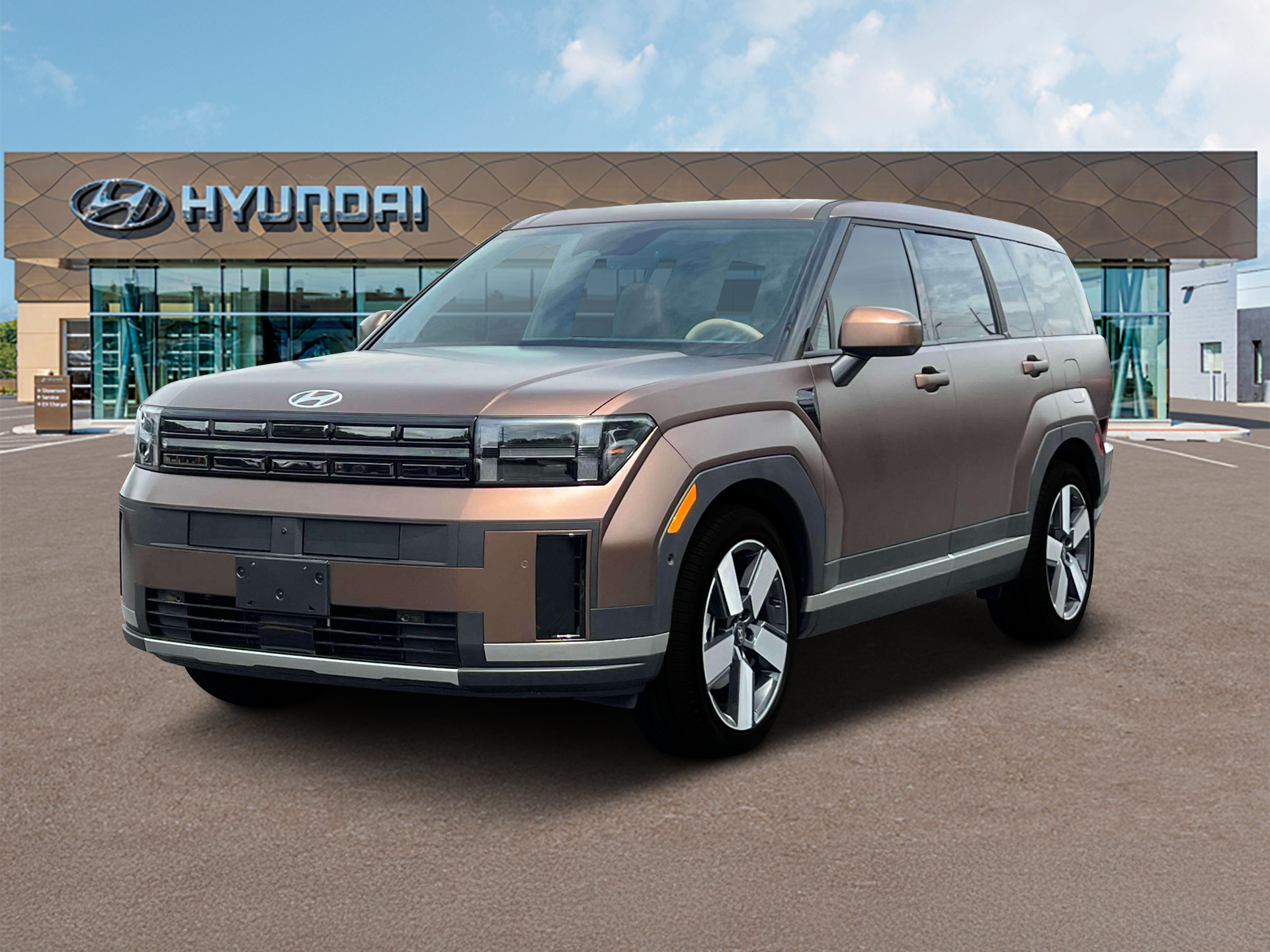 New 2024 Brown Hyundai Limited AWD image 1