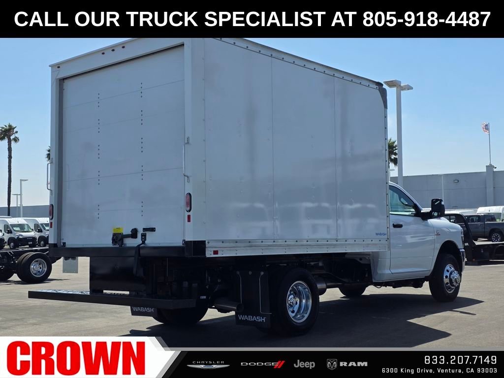 New 2025 Bright White Clear-Coat Exterior Paint RAM Tradesman image 9