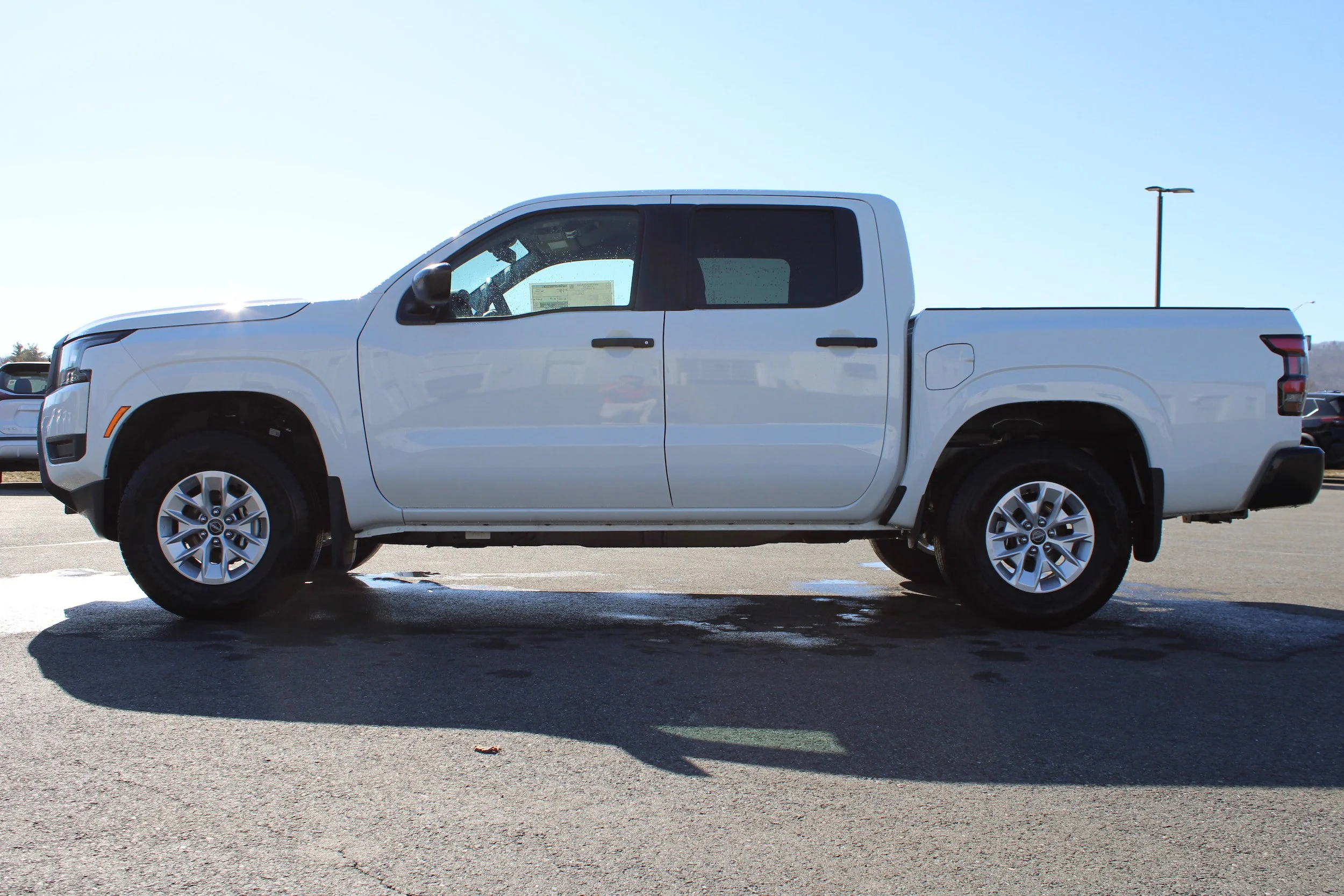 New 2026 Glacier White Nissan Crew Cab S image 3