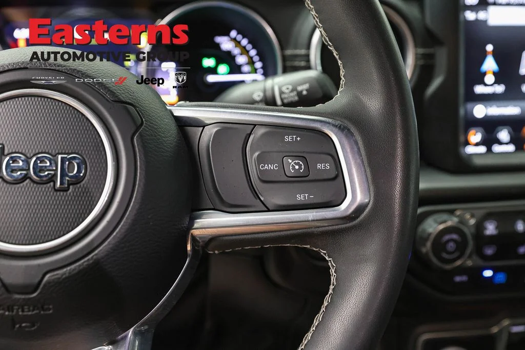 Used 2023 Gray Jeep Sahara 4xe image 16