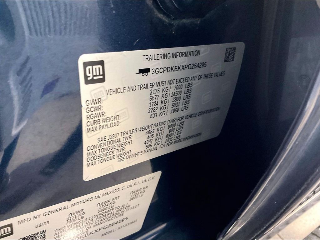 Used 2023 Blue Chevrolet LT image 35