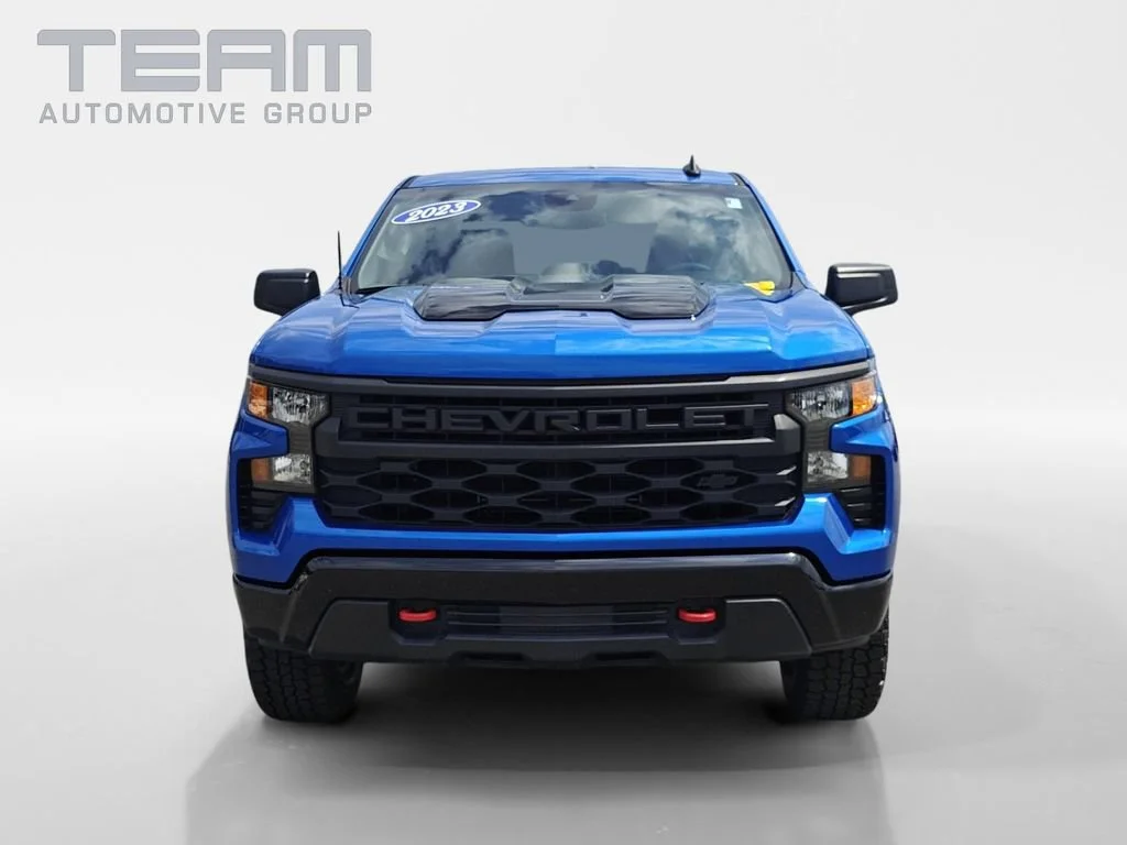 Used 2023 GLACIER BLUE METALLIC Chevrolet Custom Trail Boss image 2