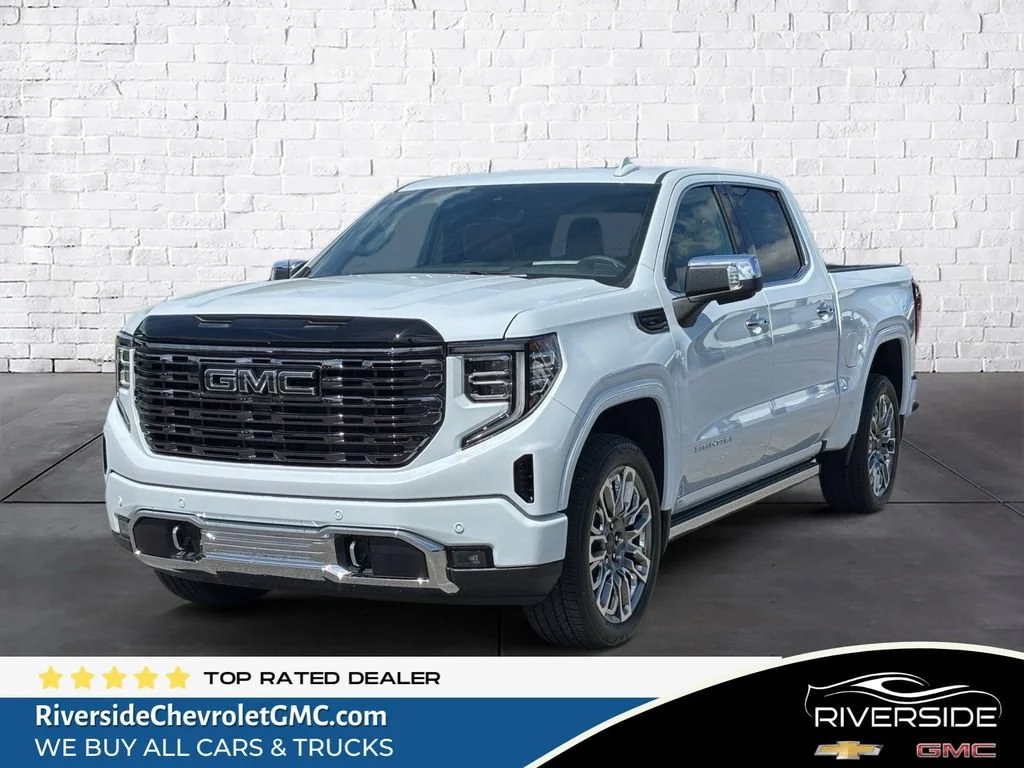 New 2026 Glacier White Tricoat GMC Denali Ultimate image 1
