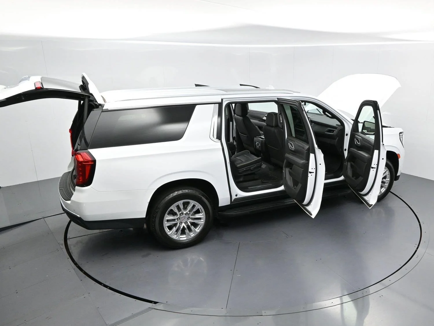 Used 2022 SUMMIT WHITE GMC SLT image 46