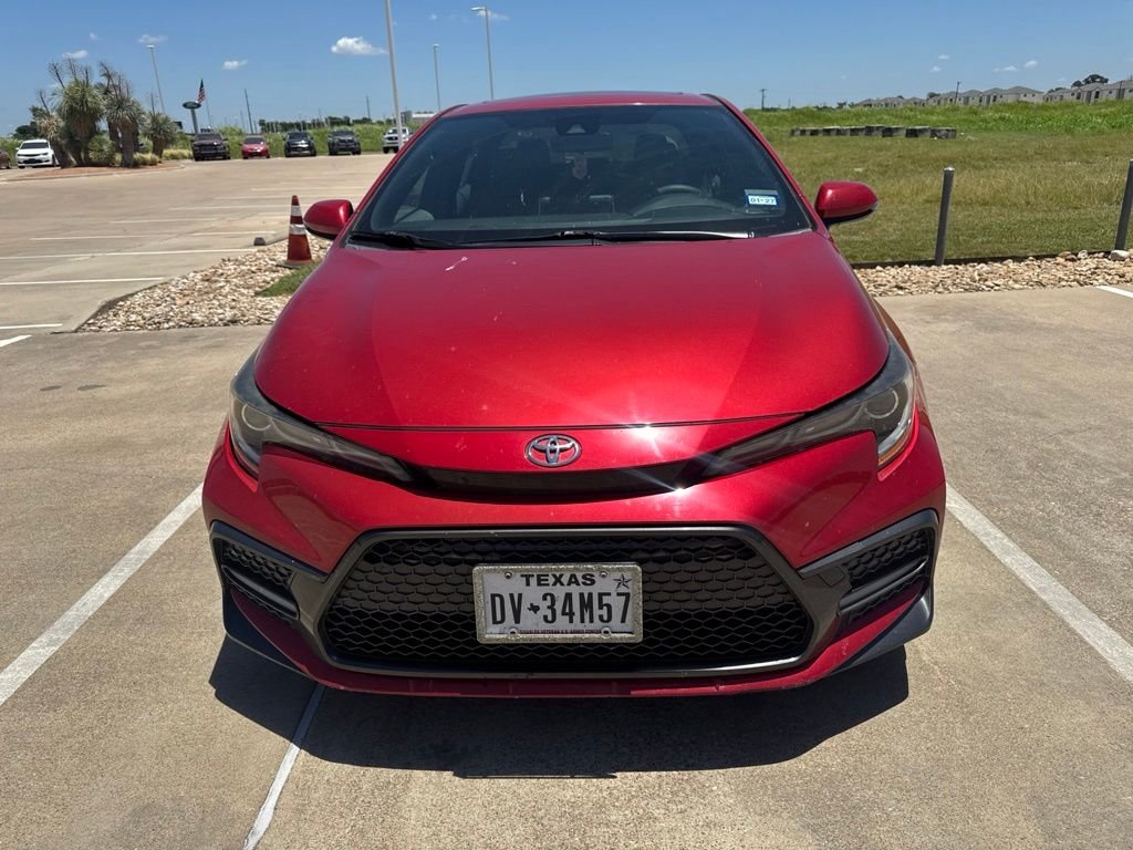 Used 2020 Red Toyota SE image 14
