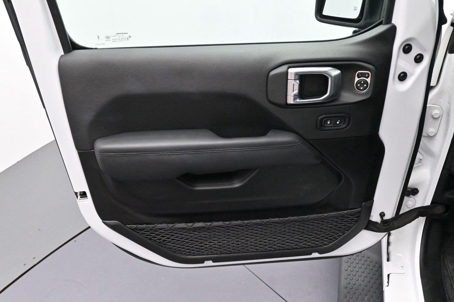Used 2023 Bright White Clearcoat Jeep Sahara Altitude image 11