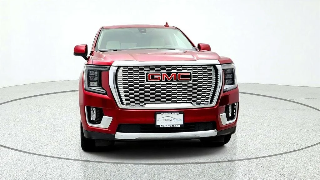 Used 2021 Cayenne Red Tintcoat GMC 4WD 4dr Denali w/ Rear Seat Media, 22