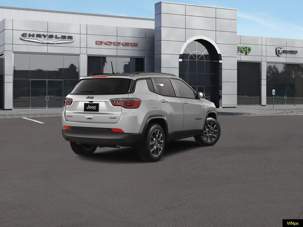 New 2026 Silver Zynith Metallic Clear-Coat Exterior Paint Jeep Latitude image 6