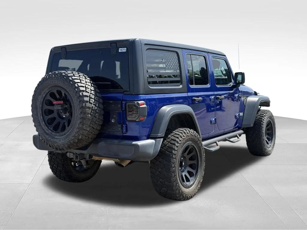 Used 2019 Blue Jeep Unlimited Sport S image 23