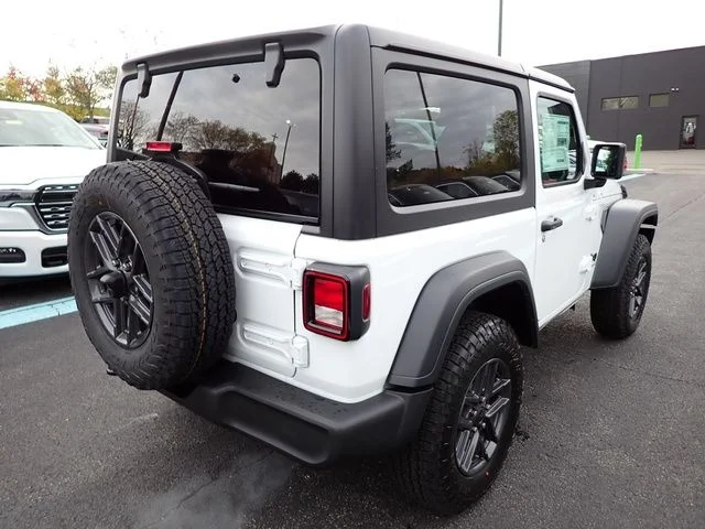 New 2026 Bright White Clearcoat Jeep Sport S image 6
