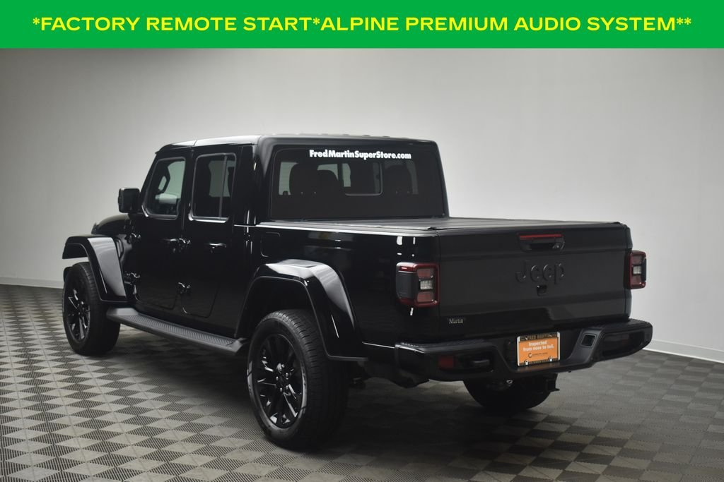 Certified Used 2021 Black Clearcoat Jeep Overland image 5