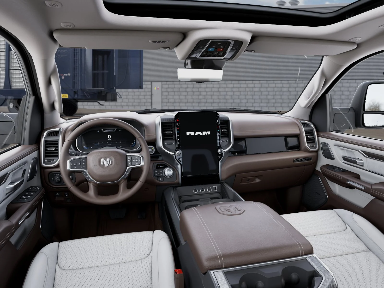 New 2026 Diamond Black Crystal Pearl-Coat Exterior Paint RAM Laramie image 8