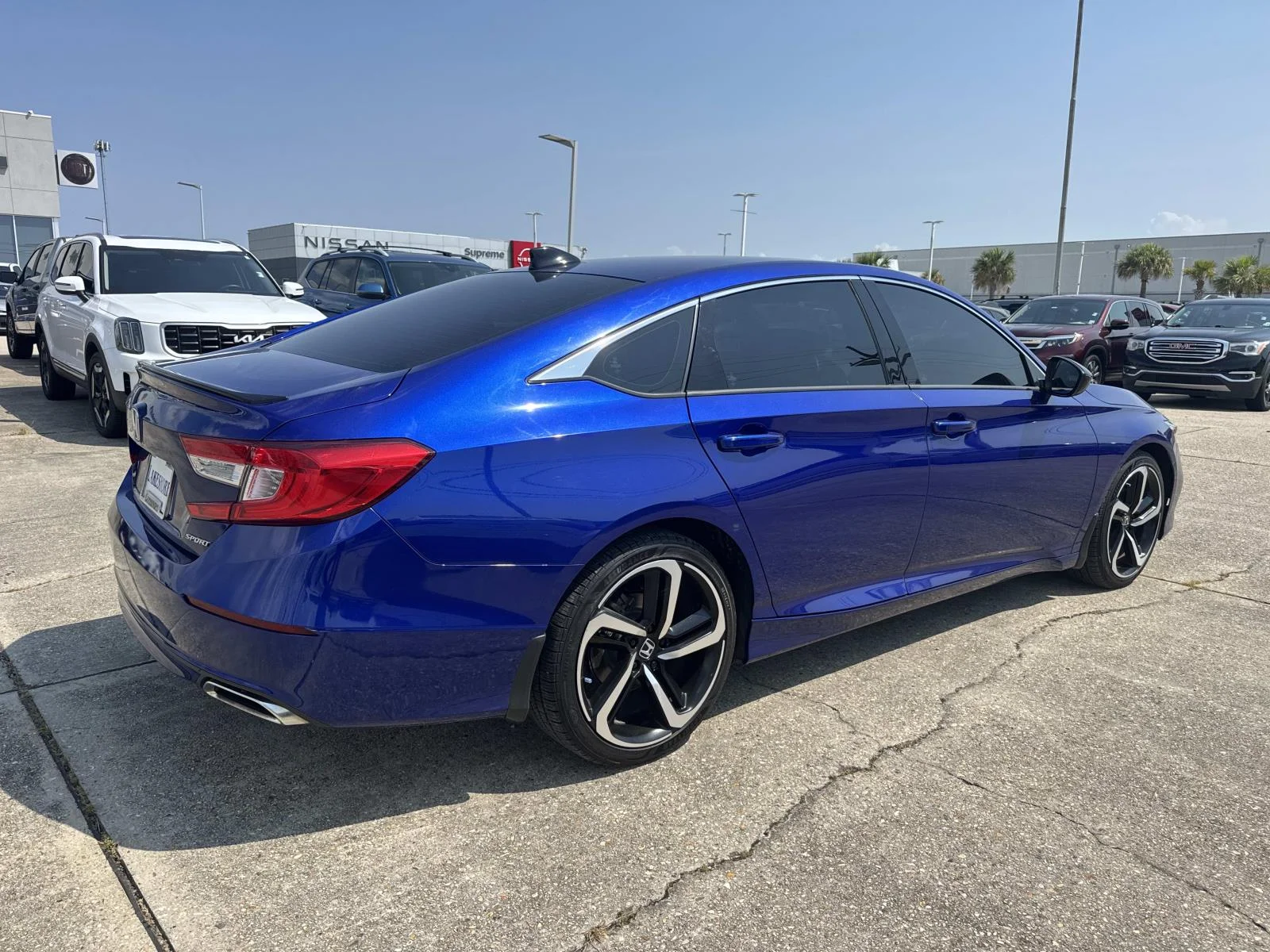 Used 2021 Blue Honda Sport 1.5T CVT image 7