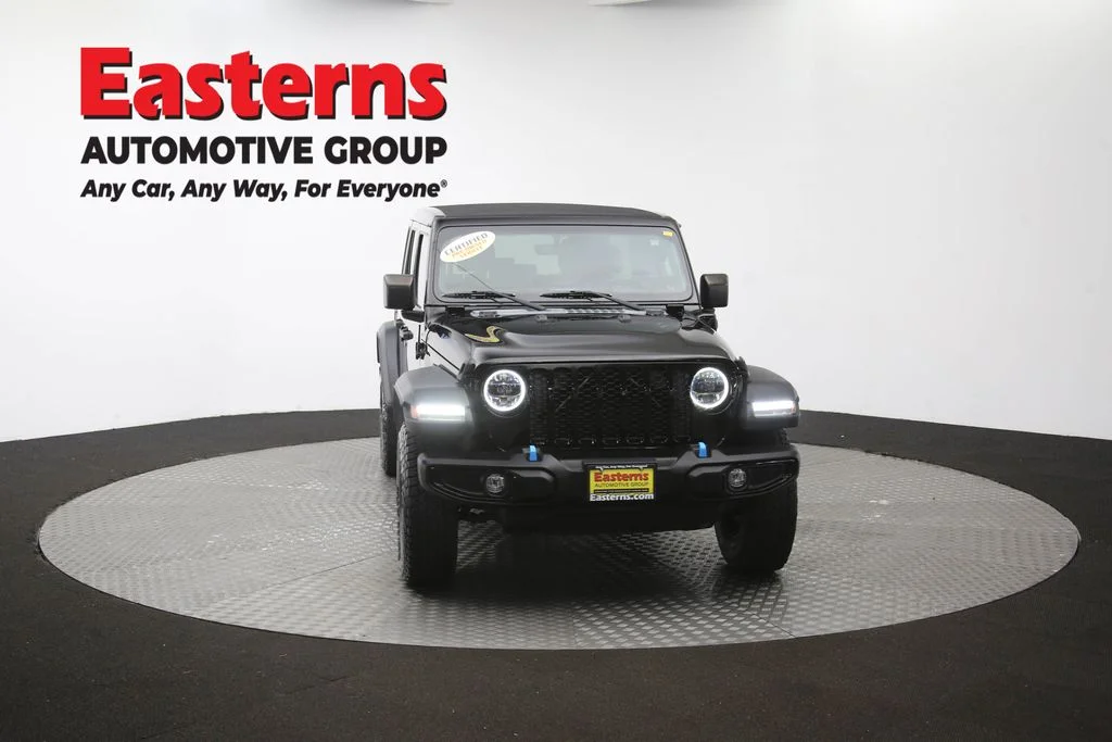 Used 2023 Black Jeep Willys 4xe image 52
