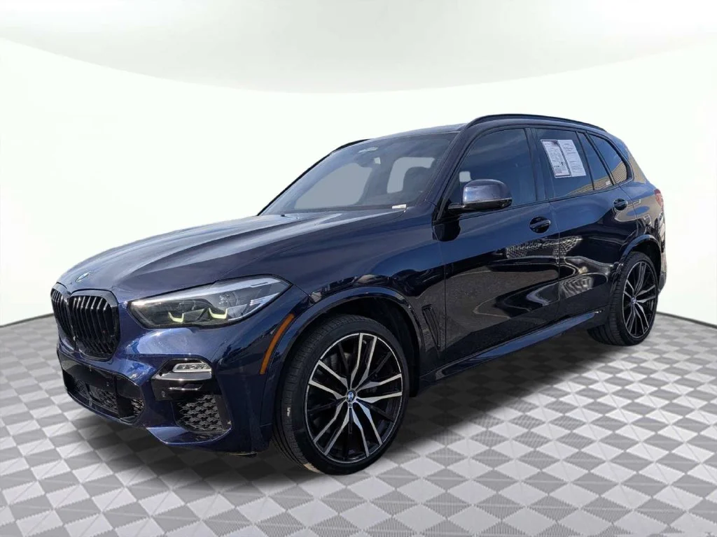 Used 2021 Blue BMW M50i image 7