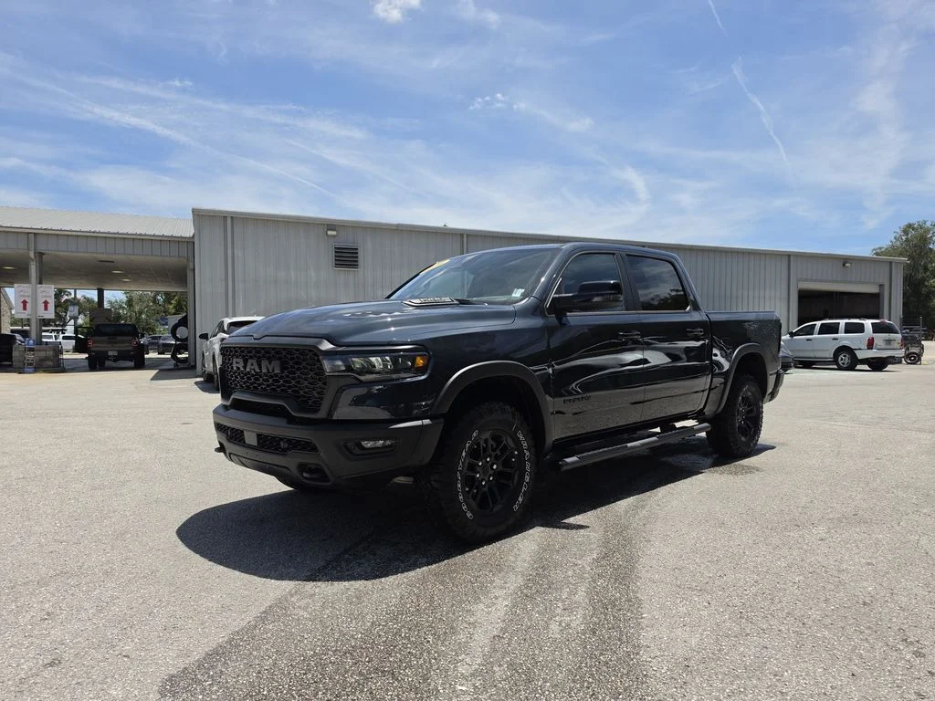 New 2026 Forged Blue Metallic Exterior Paint RAM Rebel image 2