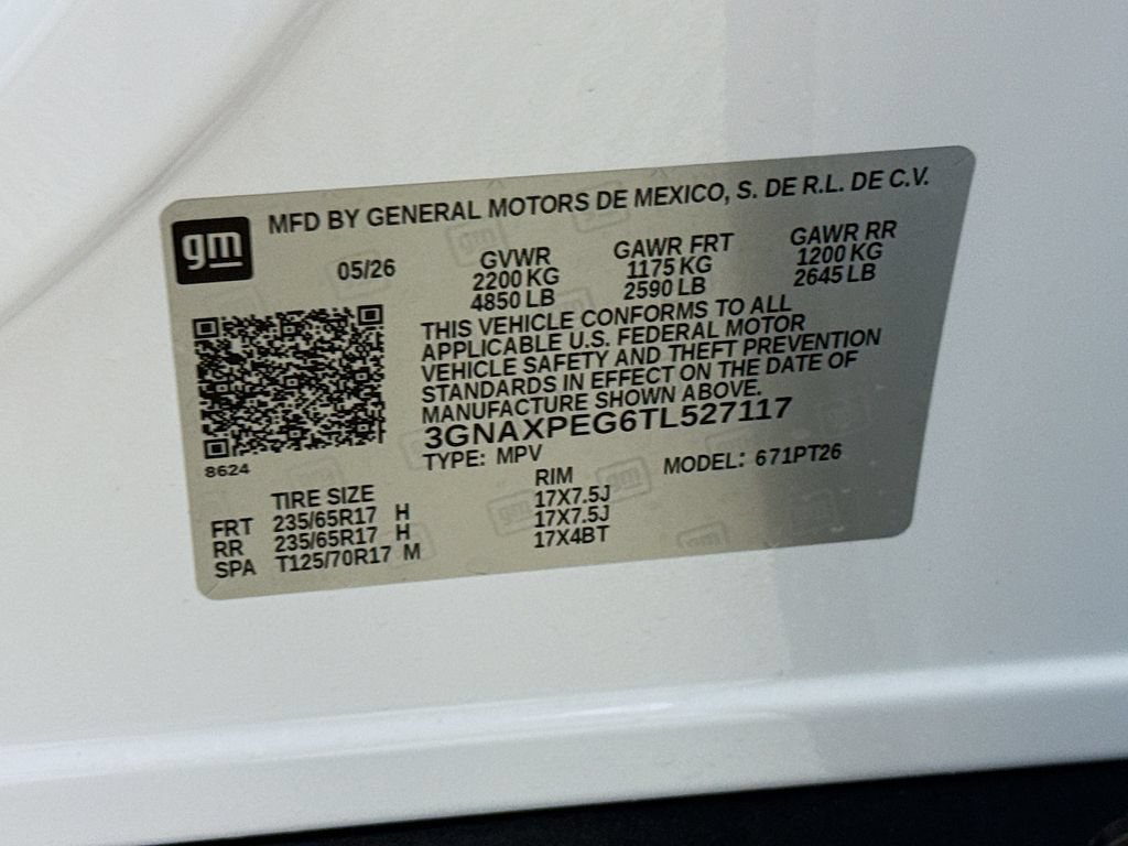 New 2026 Summit White Chevrolet LT image 32