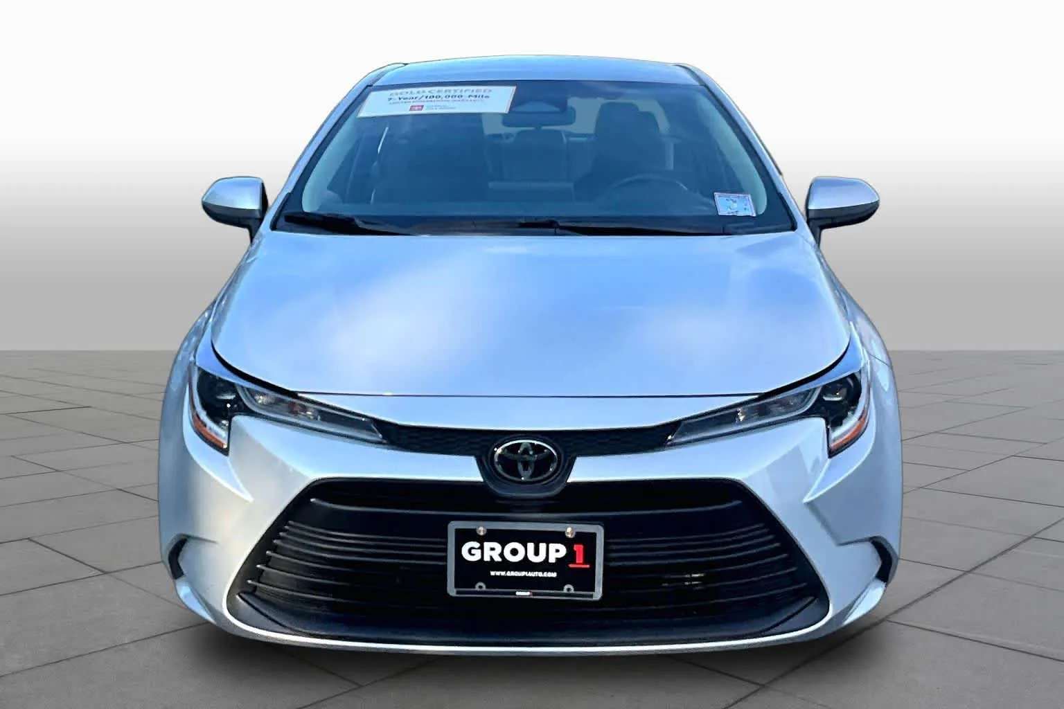 Certified Used 2023 Classic Silver Metallic Toyota LE image 4